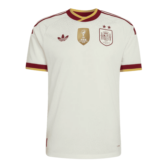 Auténtica camiseta de visitante de la selección española de fútbol 2026