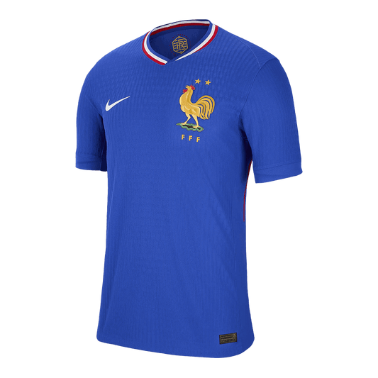 Camiseta de fútbol local auténtica de Francia para la Eurocopa 2024