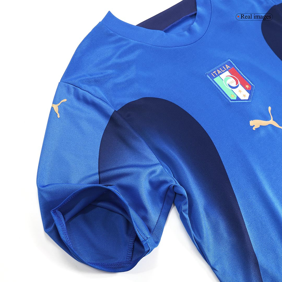 Camiseta retro de fútbol local de Italia 2006