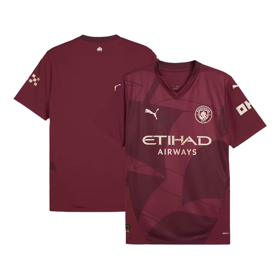 Camiseta de fútbol de visitante del Manchester City 2024/25 (tercera equipación)