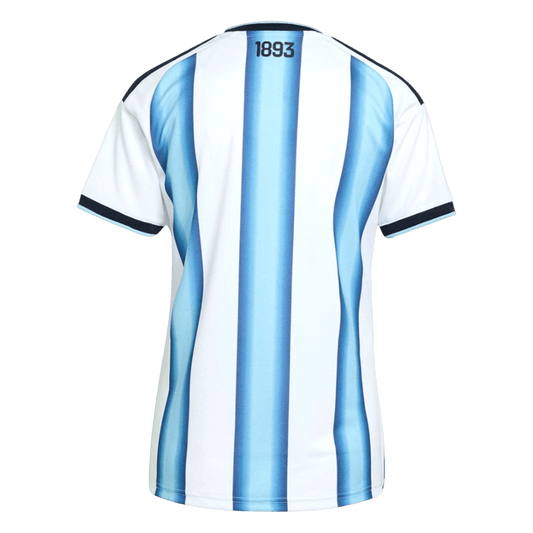 Camiseta de local de la selección femenina de Argentina para el Mundial 2026