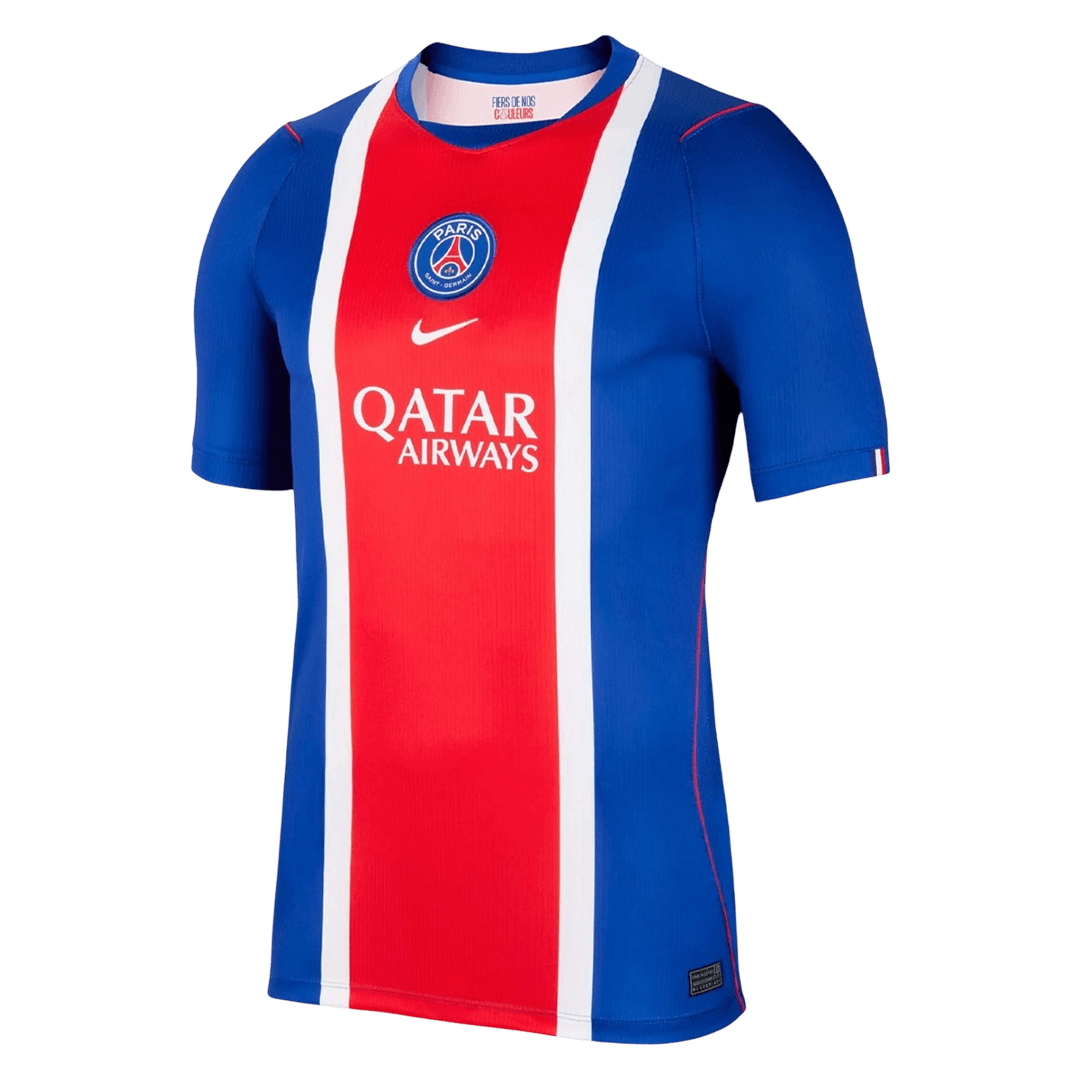 Camiseta de fútbol del PSG para hombre, versión aficionado, temporada 2026/27, color azul marino antiguo.