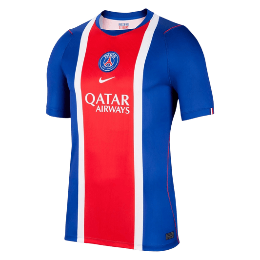 Camiseta de fútbol del PSG para hombre, versión aficionado, temporada 2026/27, color azul marino antiguo.