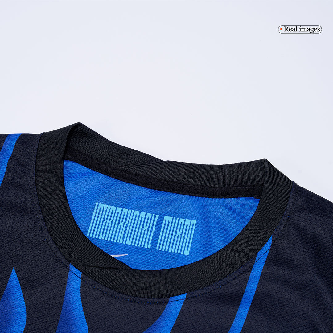 Camiseta de fútbol local LAUTARO #10 Inter de Milán 2025/26 Azul y Negro