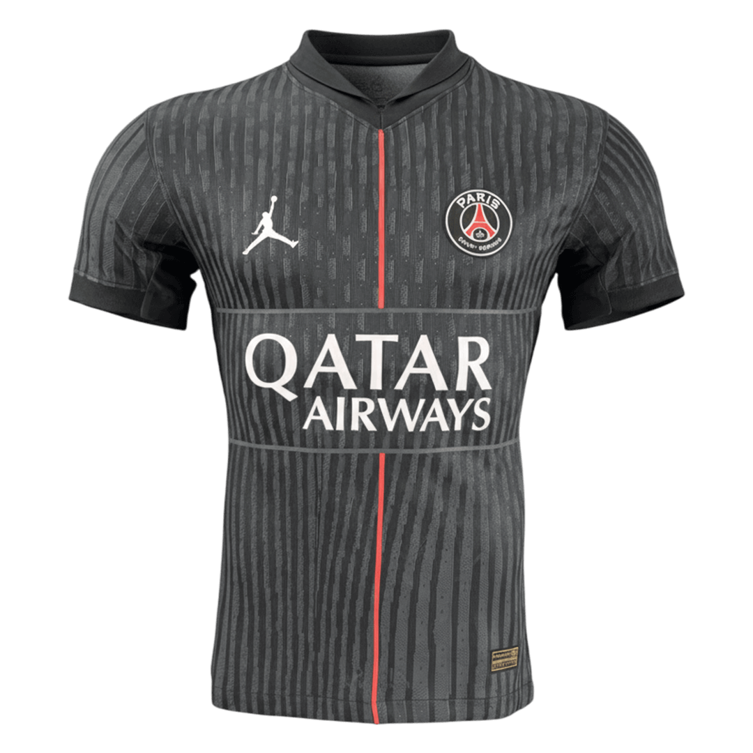 Camiseta de fútbol auténtica de visitante del PSG 2025/26 (cuarta equipación)