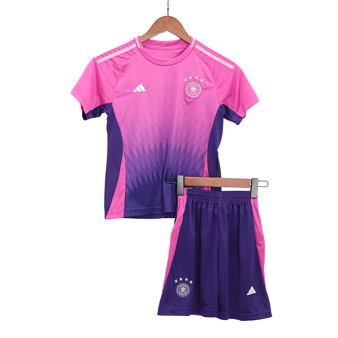 Kit de fútbol visitante de Alemania para niños (camiseta y pantalón corto) Eurocopa 2024