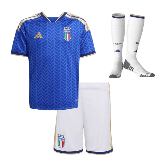 Kit de camiseta de fútbol local de Italia para niños (camiseta, pantalón corto y calcetines) 2025/26