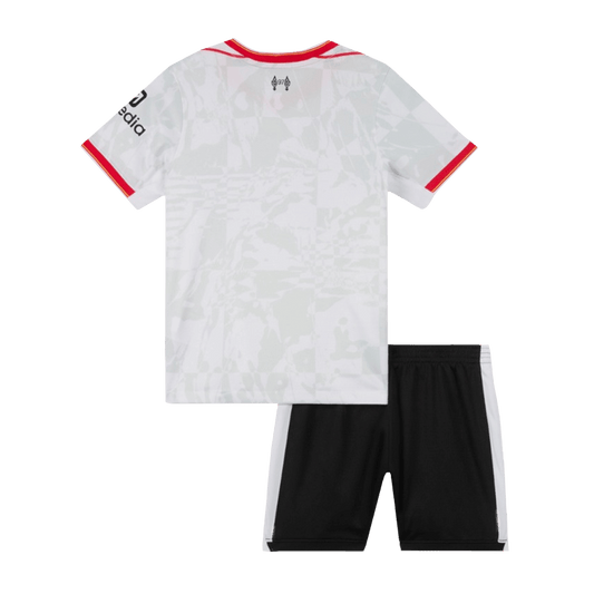 Kit infantil barata del Liverpool (3.ª equipación) 2024/25 (camiseta y pantalón corto)