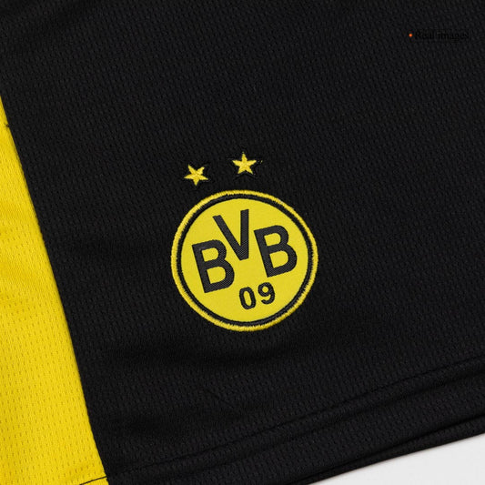 Kit de camiseta de fútbol local del Borussia Dortmund para niños (camiseta, pantalón corto y calcetines) 2025/26
