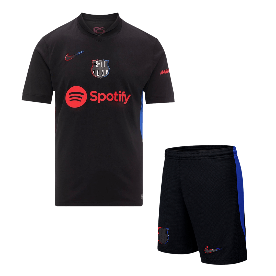 Kit de visitante del Barcelona (Kit y pantalón corto) 2024/25