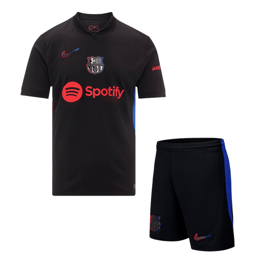 Kit de visitante del Barcelona (Kit y pantalón corto) 2024/25