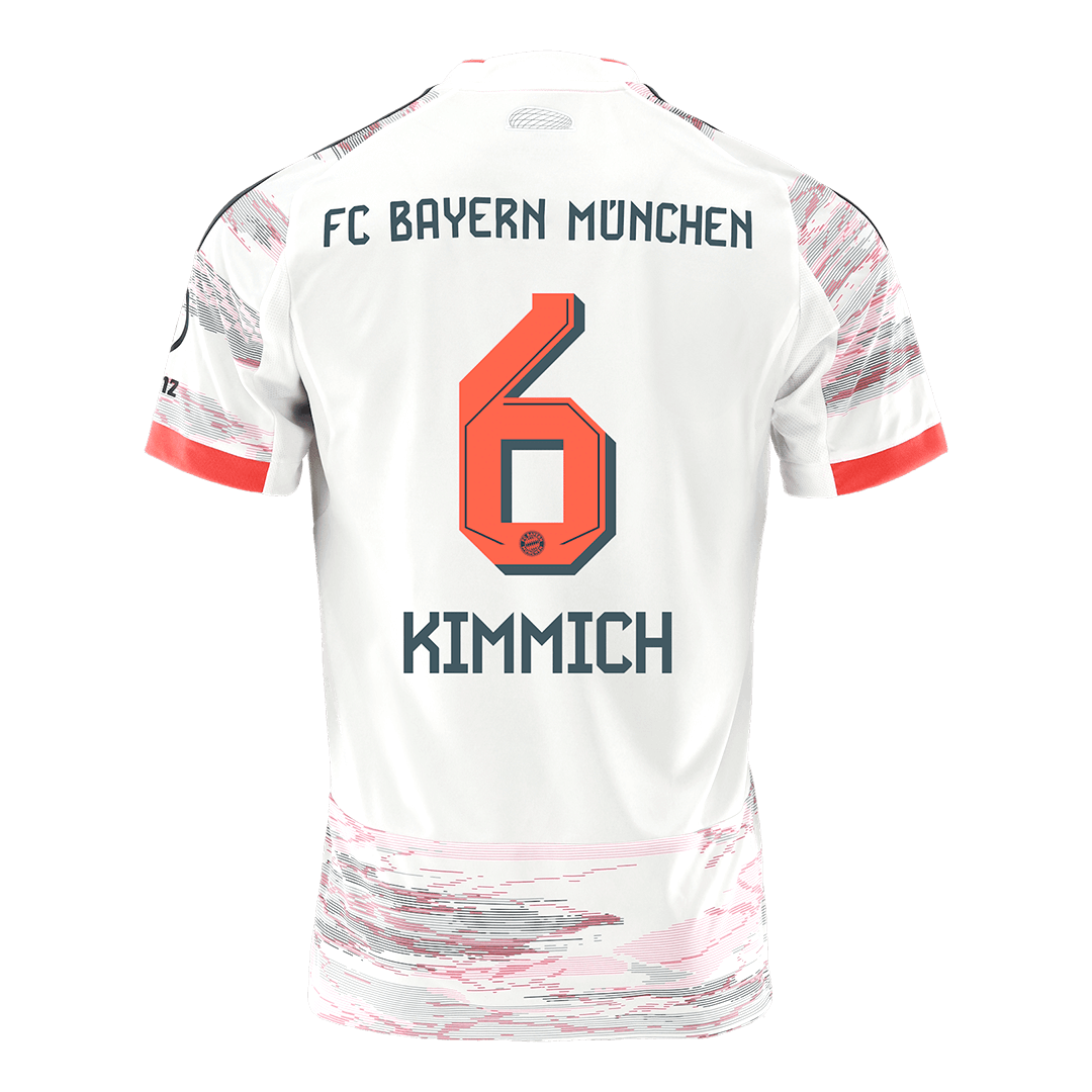 Camiseta de fútbol KIMMICH #6 Bayern Munich segunda equipación 2025/26