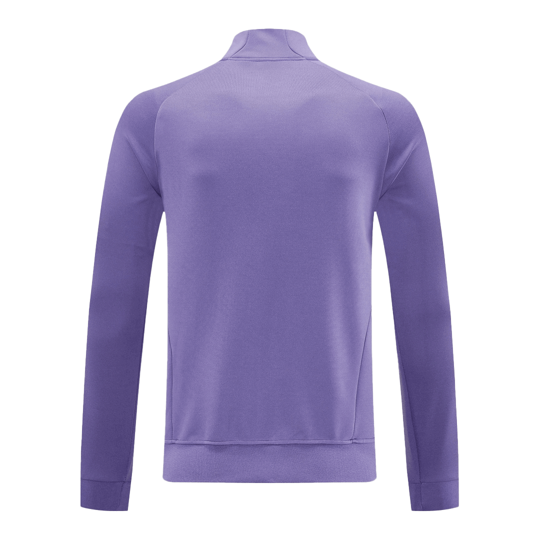 Kit de entrenamiento del Manchester United 25/26 (Chaqueta + Pantalones) Morado