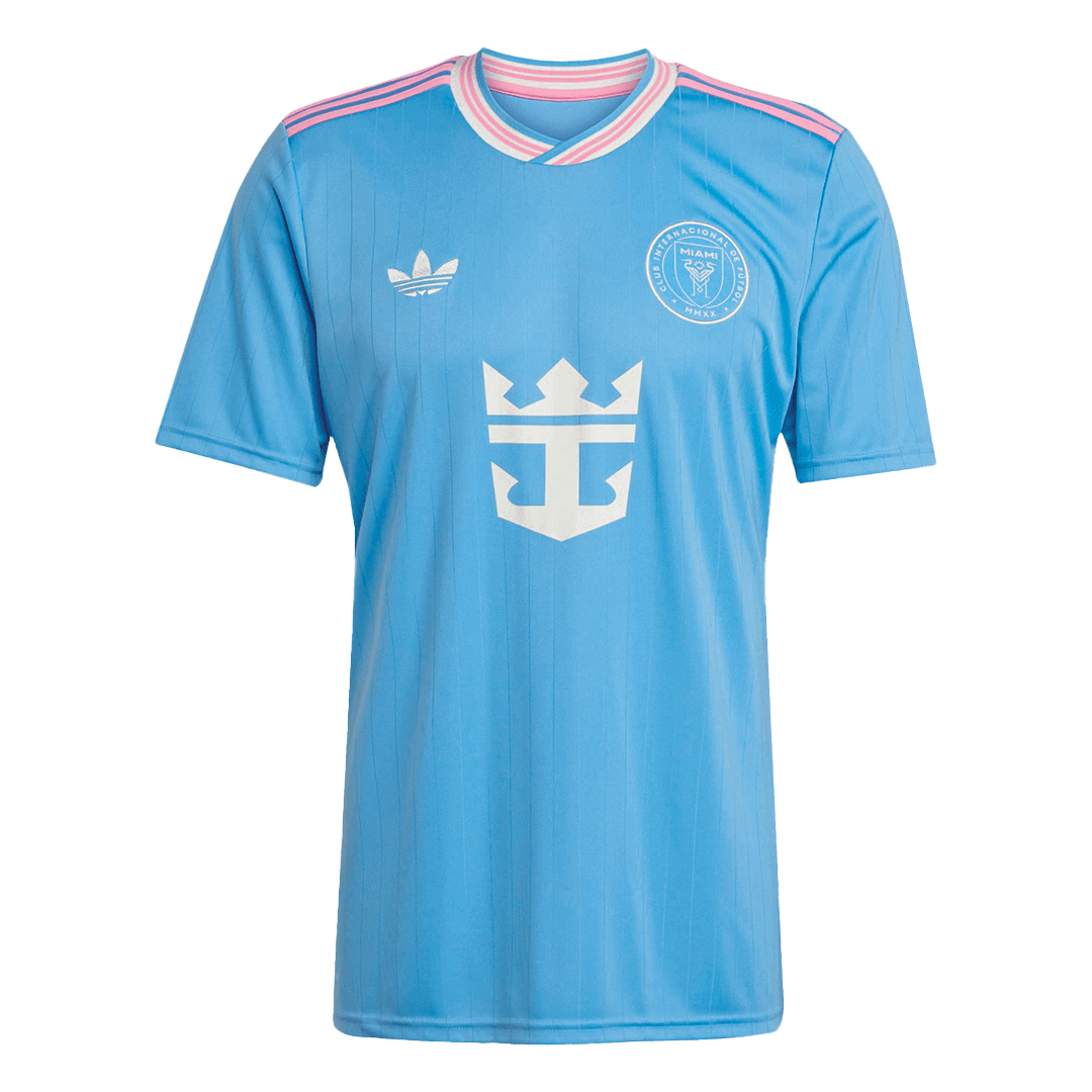Camiseta de fútbol visitante del Inter Miami 2025, azul, tercera equipación