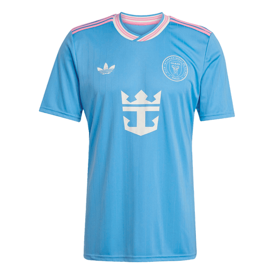 Camiseta de fútbol visitante del Inter Miami 2025, azul, tercera equipación