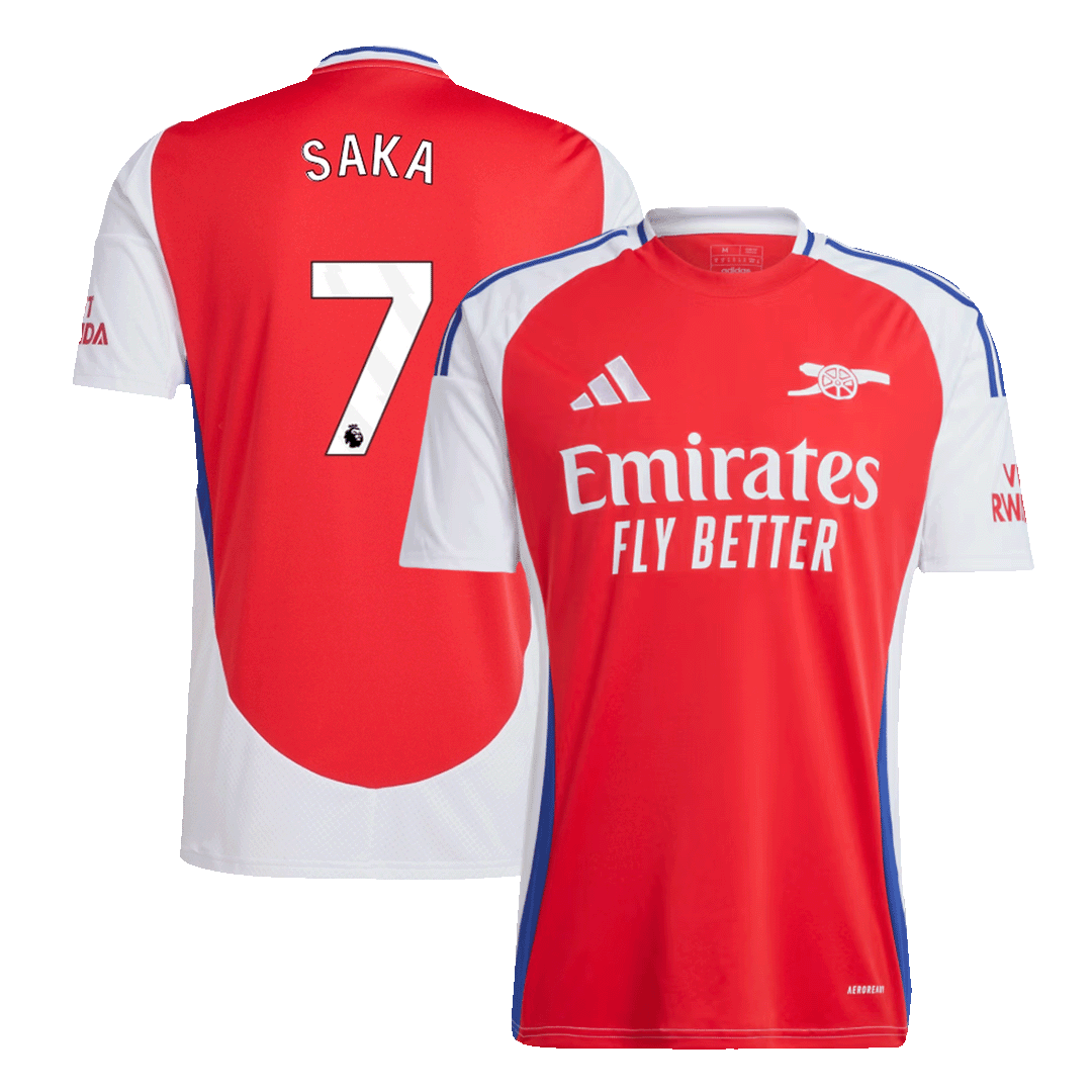 Camiseta de fútbol local del Arsenal SAKA #7