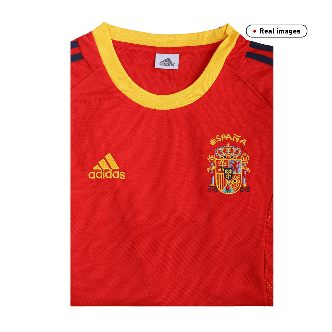 Camiseta retro de fútbol local de España 2002