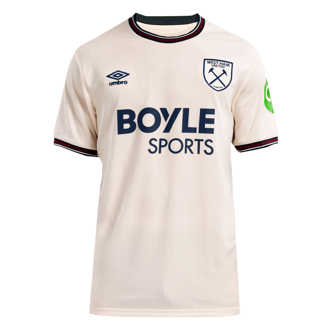 Camiseta de fútbol visitante del West Ham United 2025/26