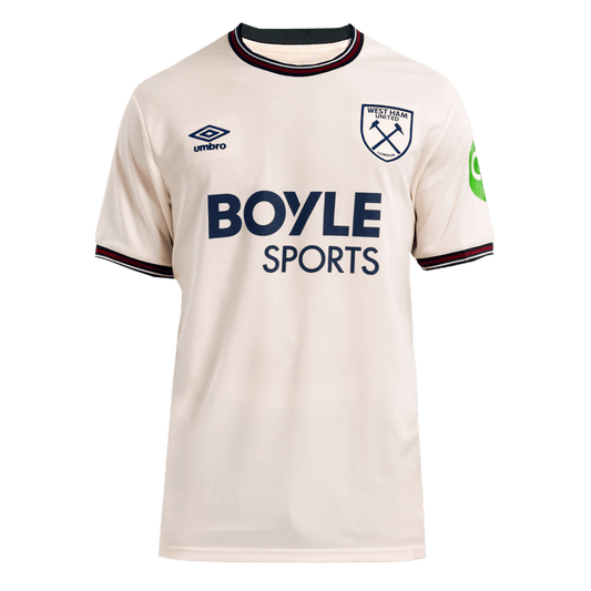 Camiseta de fútbol visitante del West Ham United 2025/26
