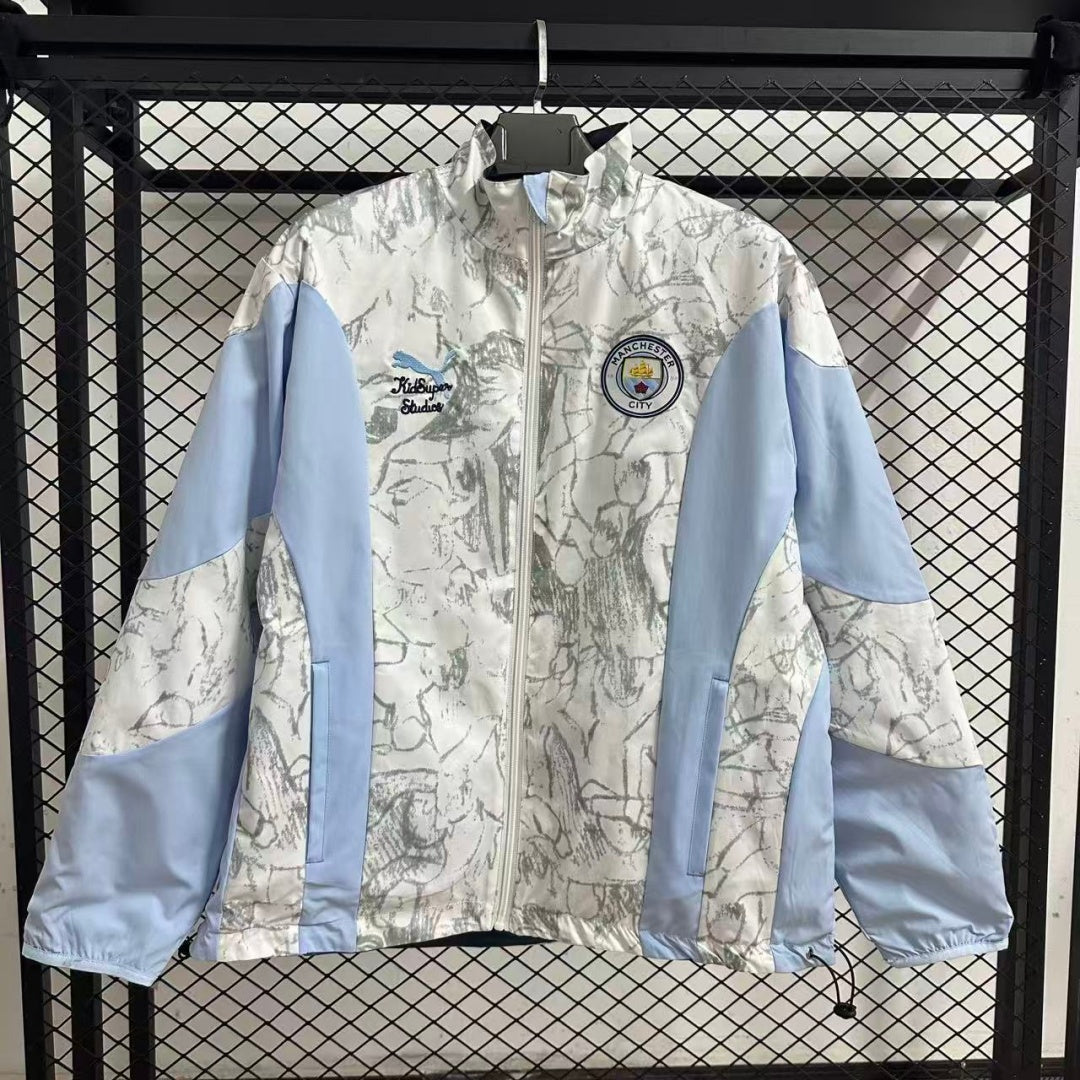 Chaqueta cortavientos reversible del Manchester City S1058