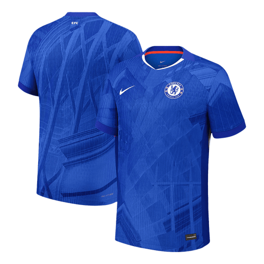 Camiseta de fútbol local auténtica del Chelsea 2025/26 azul