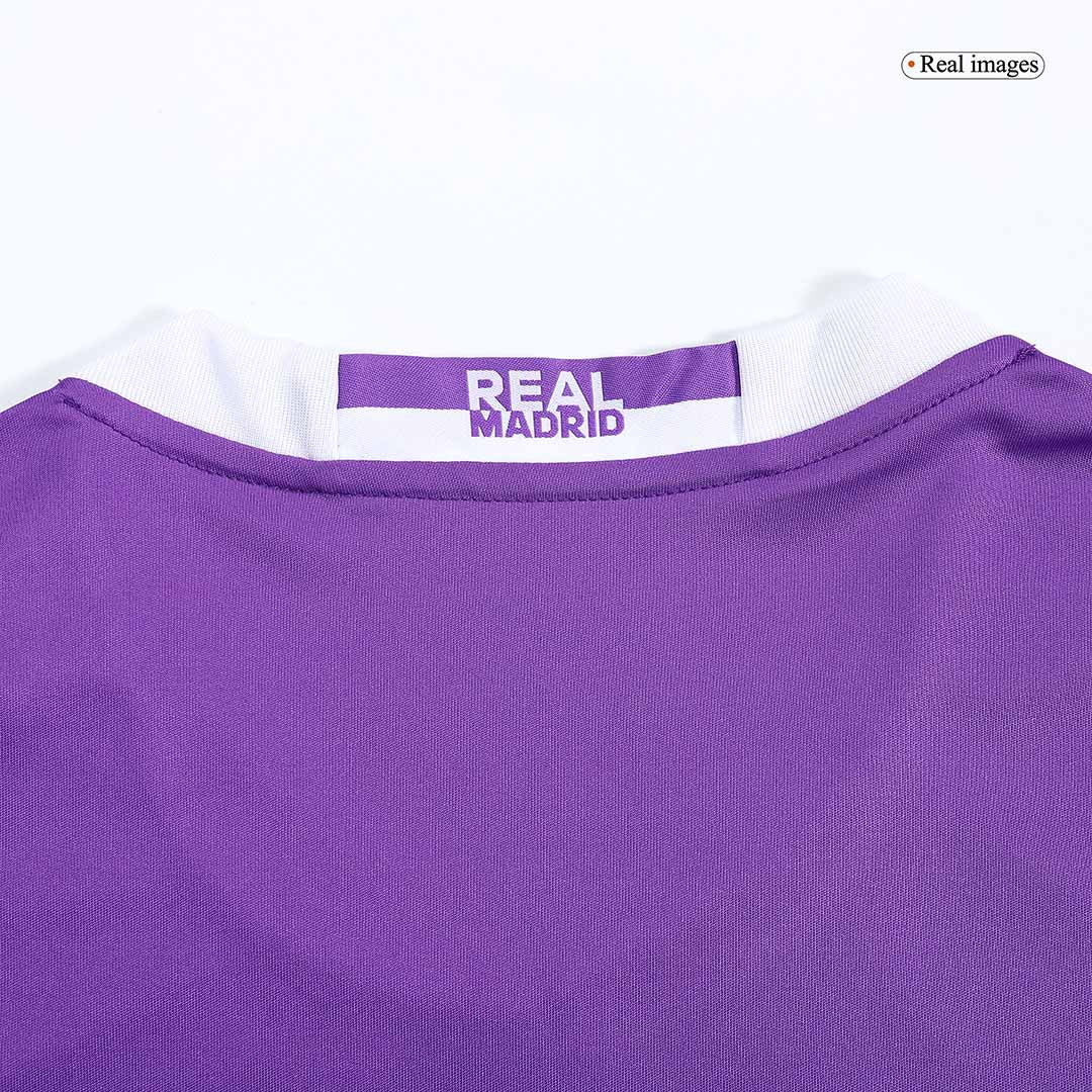 Camiseta de fútbol vintage de visitante del Real Madrid 2016/17, manga larga