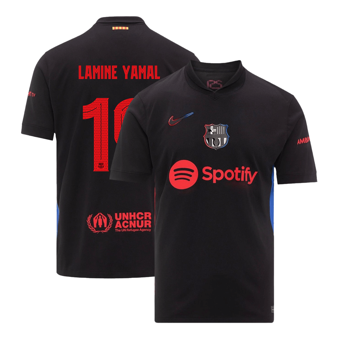 Camiseta de visitante del Barcelona LAMINE YAMAL #19 2024/25 - UCL