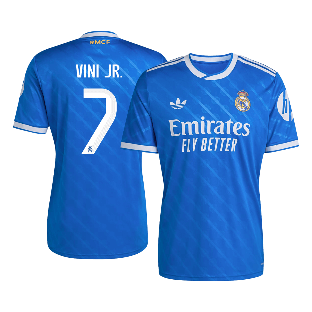 Camiseta de fútbol del Real Madrid VINI JR. #7 2025/26