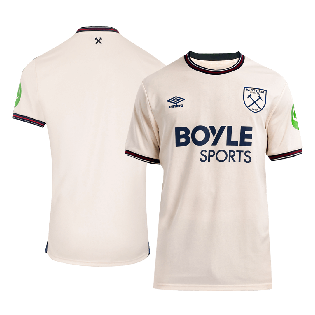 Camiseta de fútbol visitante del West Ham United 2025/26