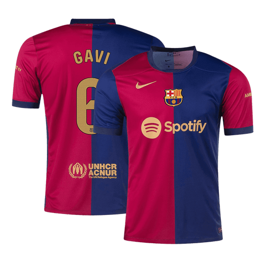 Camiseta de fútbol local del Barcelona GAVI #6 2024/25