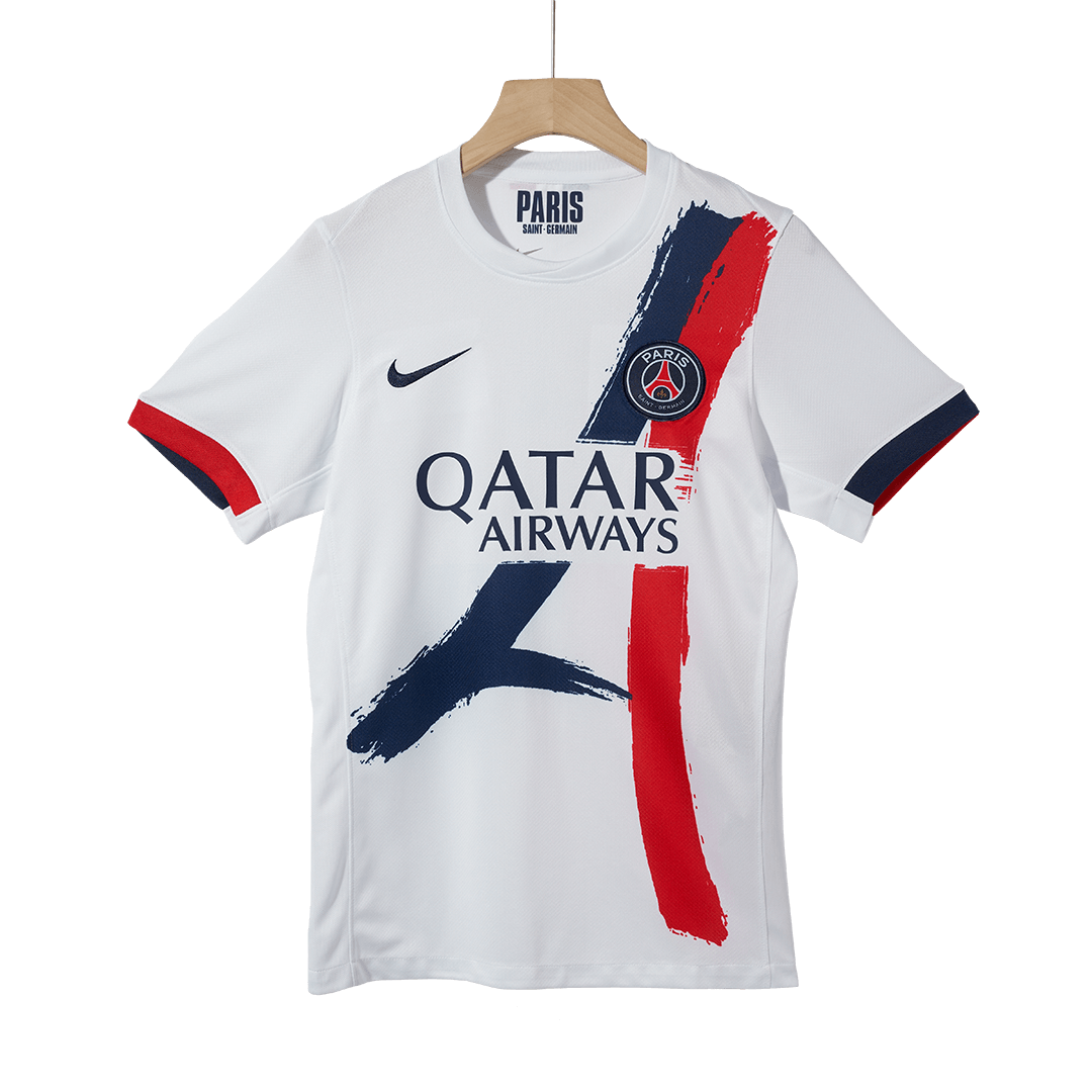 Camiseta de fútbol O.DEMBÉLÉ #10 PSG Segunda equipación 2024/25 Blanca