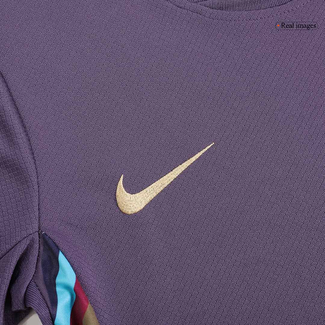 Kit de fútbol visitante de Inglaterra para niños (camiseta y pantalón corto) Eurocopa 2024