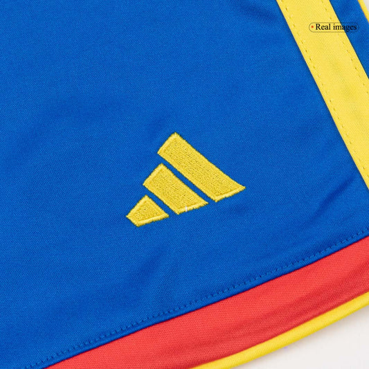 Equipación infantil de la selección colombiana (camiseta + pantalón corto) para el Mundial 2026