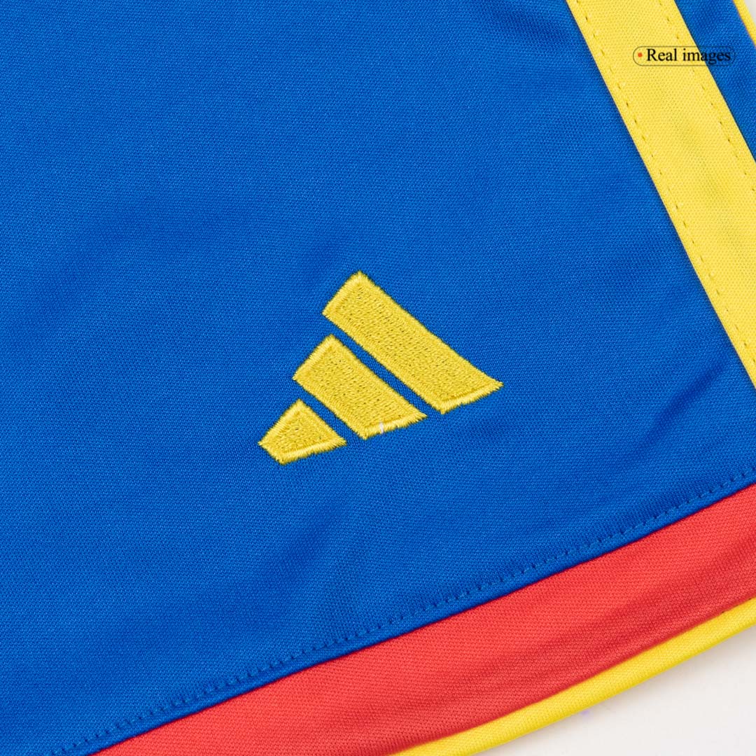 Equipación infantil de la selección colombiana (camiseta + pantalón corto) para el Mundial 2026