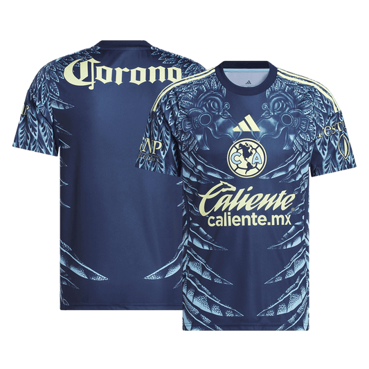 Camiseta de fútbol visitante del Club América 2025/26 azul marino