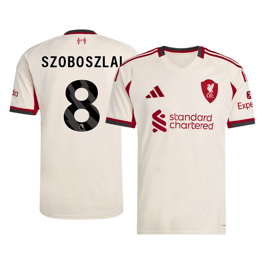 Camiseta de fútbol SZOBOSZLAI #8 Liverpool 2ª equipación 2025/26