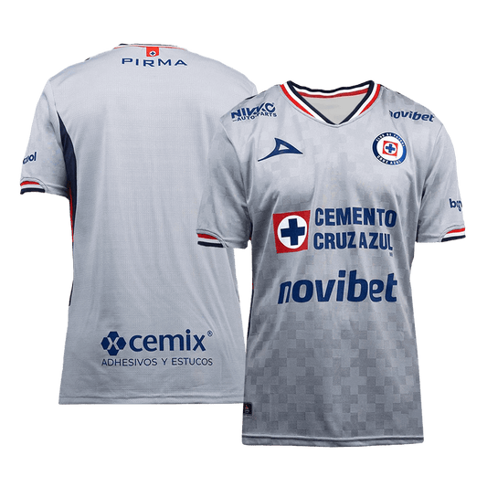 Camiseta de visitante de Cruz Azul 2025/26 gris