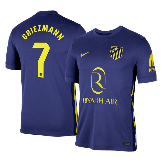 Camiseta de visitante del Atlético de Madrid GRIEZMANN #7 2025/26