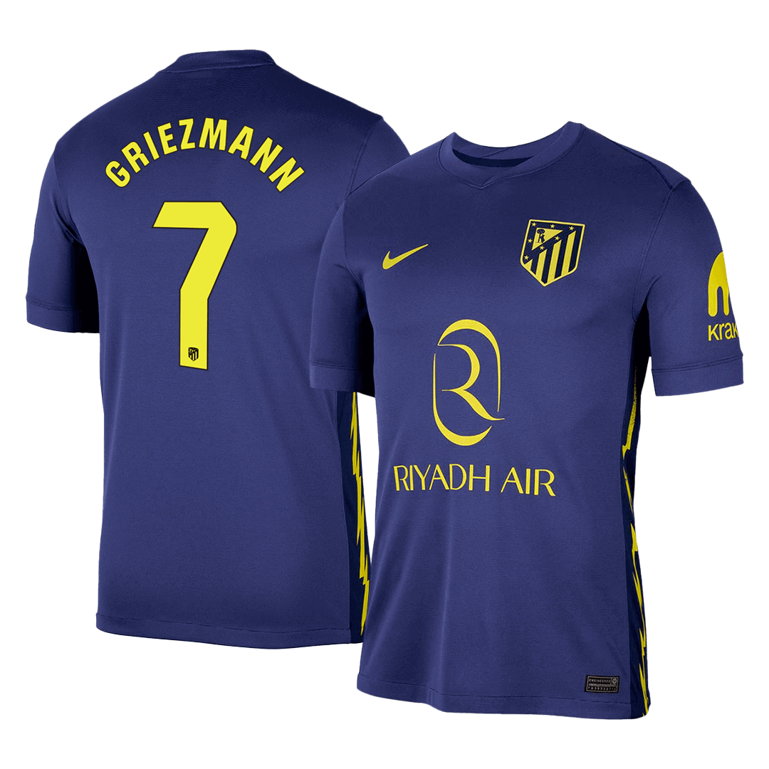 Camiseta de visitante del Atlético de Madrid GRIEZMANN #7 2025/26