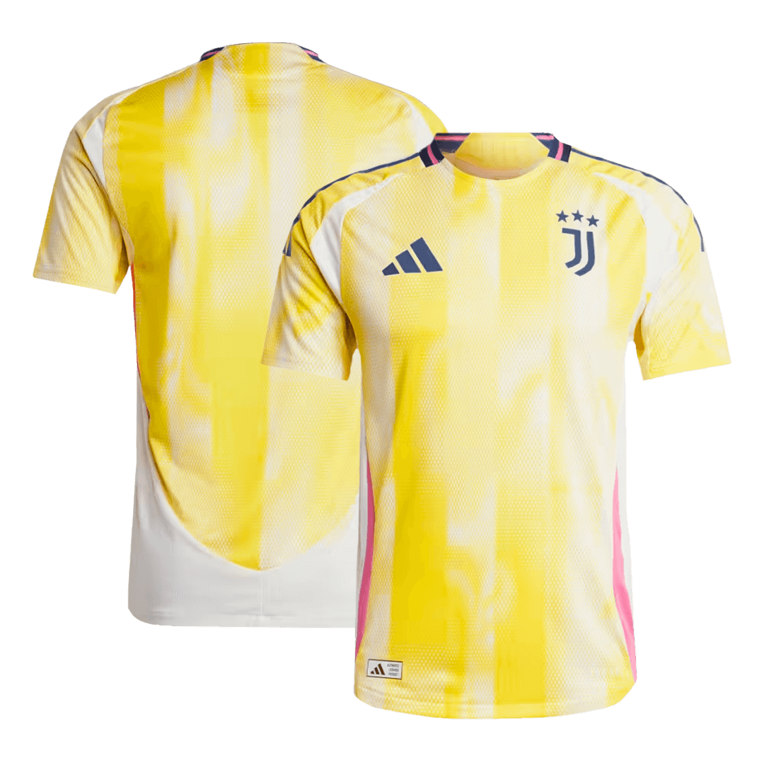 Camiseta de fútbol auténtica de visitante de la Juventus 2024/25