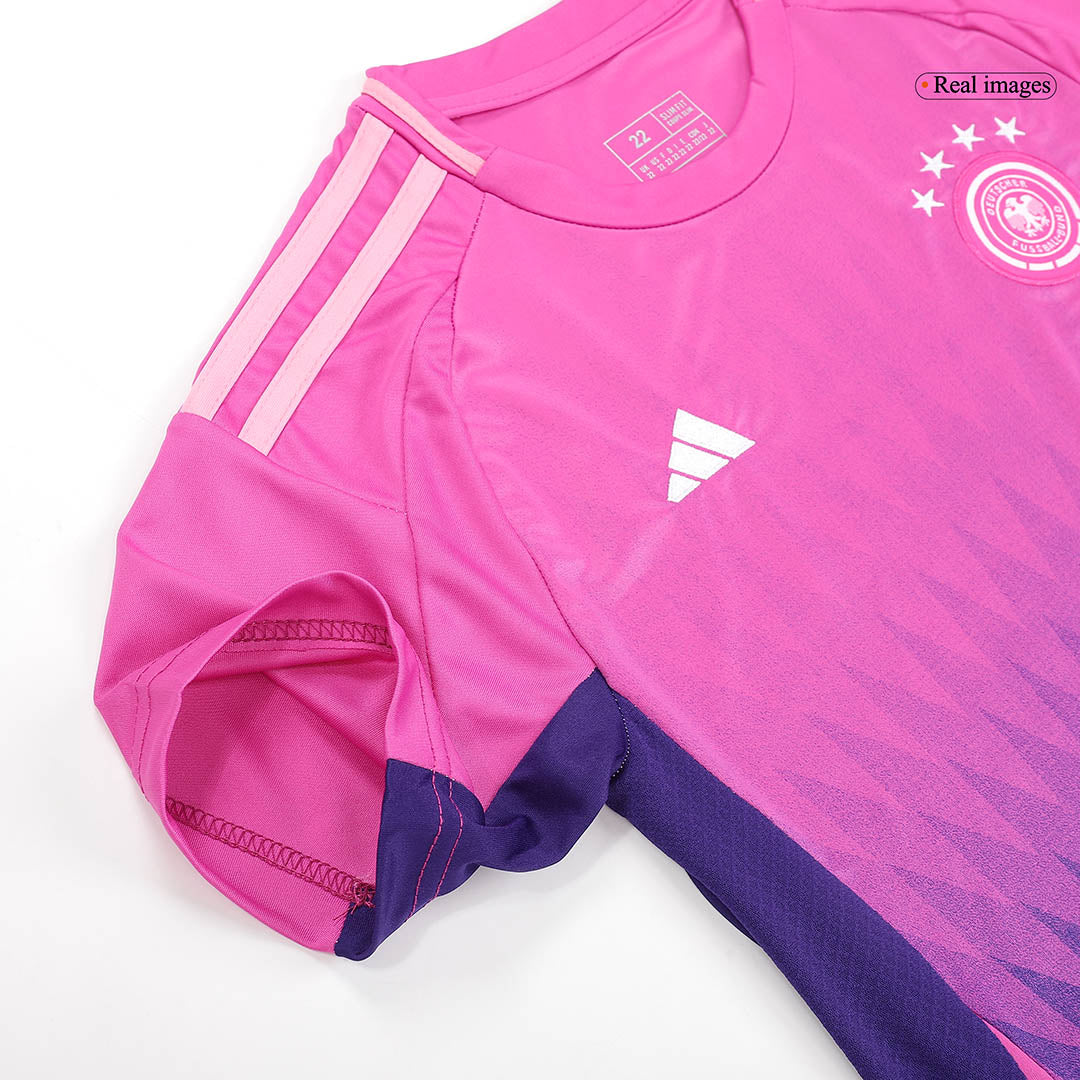 Kit de fútbol visitante de Alemania para niños (camiseta y pantalón corto) Eurocopa 2024