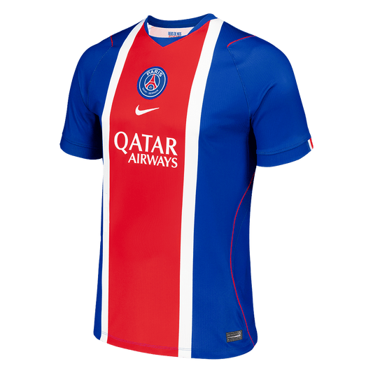 D.DOUE #14 Camiseta de fútbol del PSG para hombre, versión para aficionados, temporada 2026/27, color azul marino antiguo.