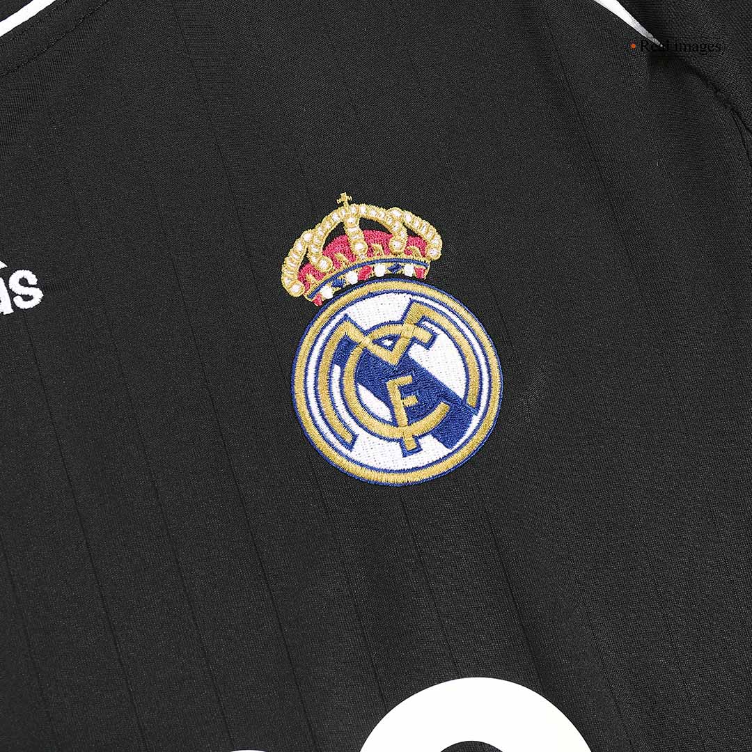 Camiseta de fútbol vintage de visitante del Real Madrid 2006/07, manga larga