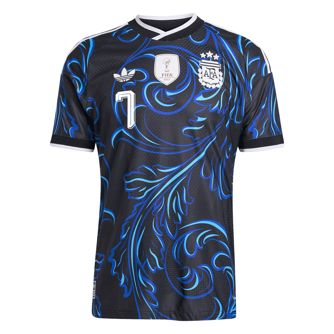 Auténtica camiseta de visitante de DE PAUL #7 Argentina 2026