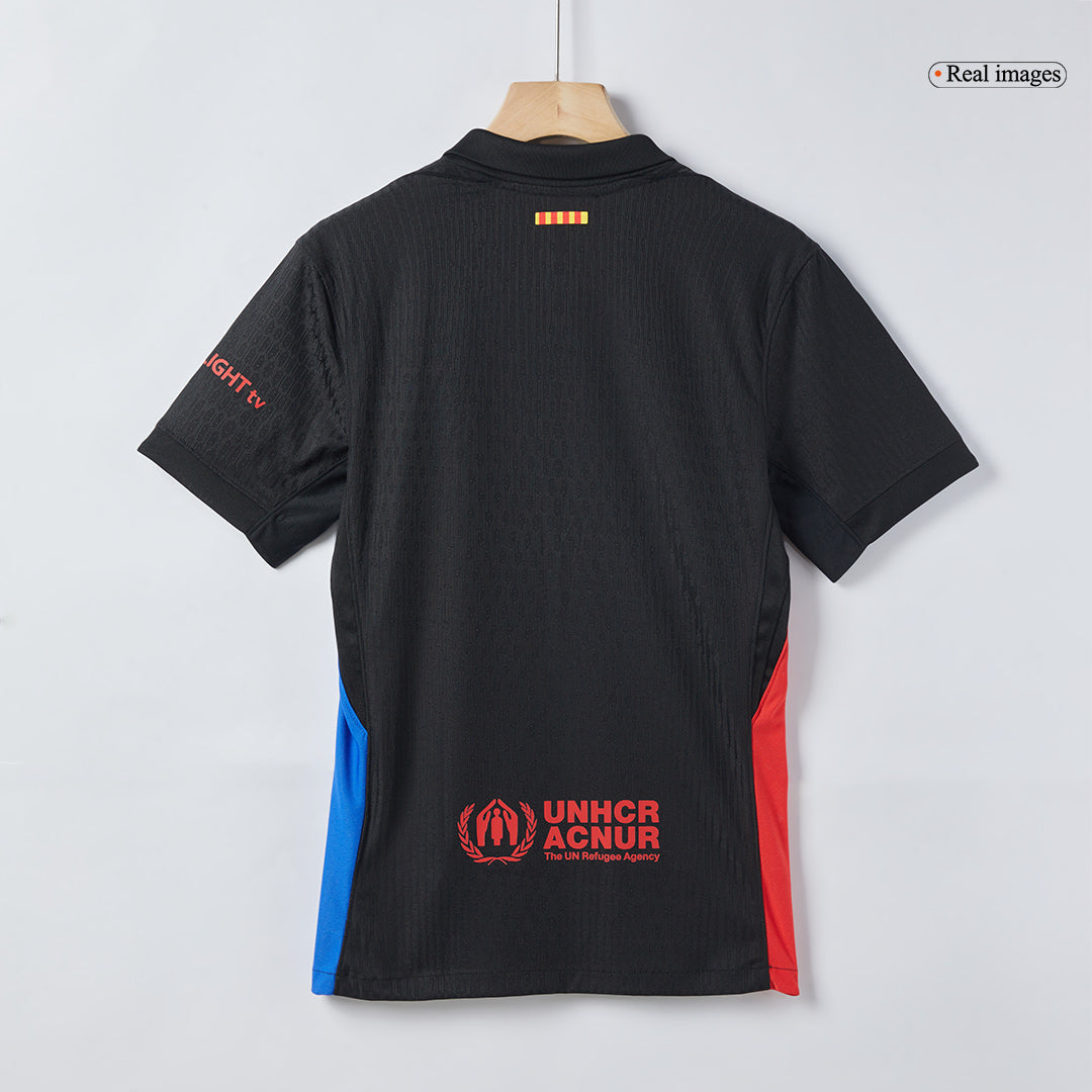 Camiseta de fútbol visitante auténtica del Barcelona 2024/25