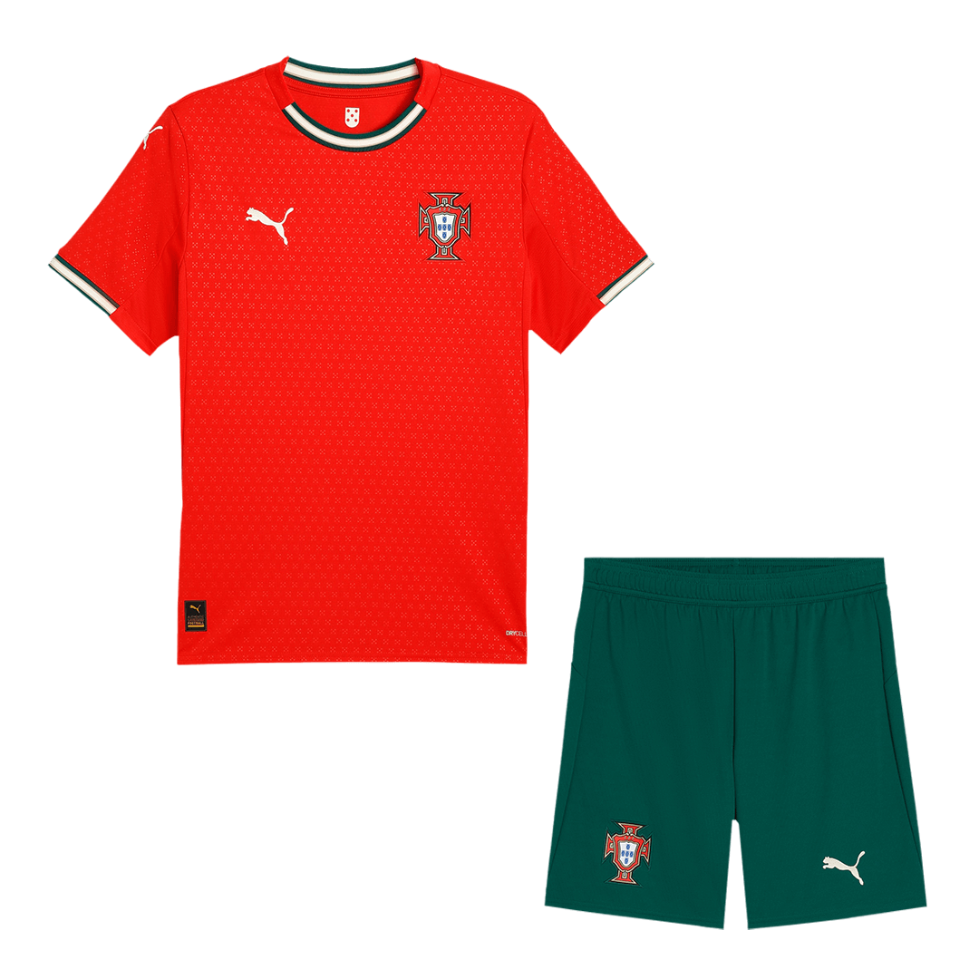 Kit de fútbol local de Portugal (camiseta y pantalón corto) 2025