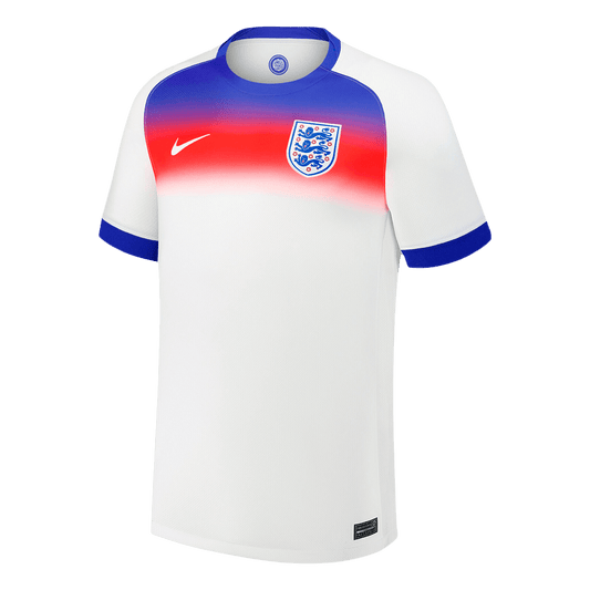 Camiseta de fútbol local de Inglaterra 2025 para hombre, blanca - Eurocopa femenina
