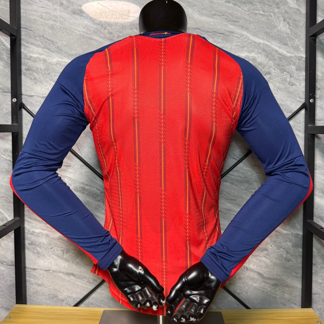 Camiseta local de España 26/27 de manga larga