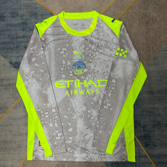 Camiseta de manga larga de la tercera equipación del Manchester City 25/26