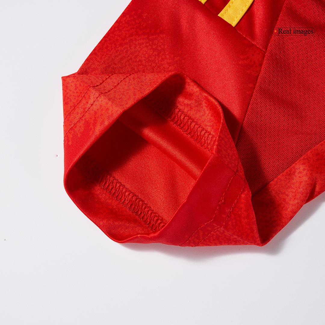 Kit de fútbol local de España para niños (Kit y pantalón corto) Eurocopa 2024